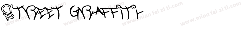 Street graffiti字体转换